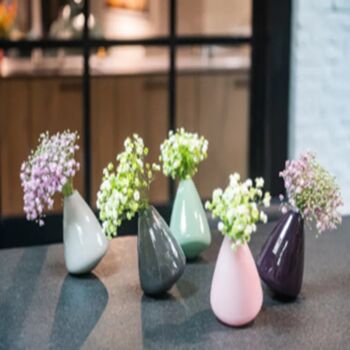 Tumbling Vase H12 D10 Cm Plum, 8 of 8