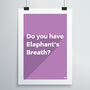 Elephant's Breath Print, thumbnail 3 of 12