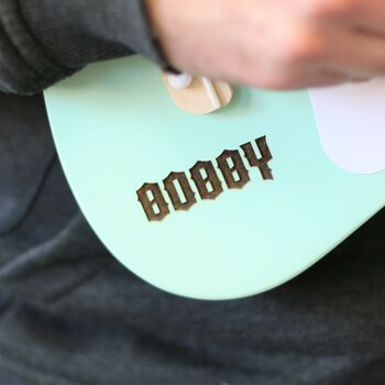 Personalised Guitar For Kids And Musicians, 5 of 12