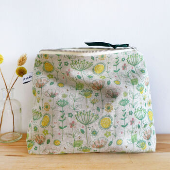 Floral Meadow Tall Pouch, 2 of 4