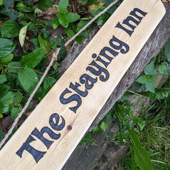 Personalised Driftwood Style Signs, 10 of 12