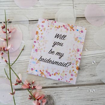 Will You Be My Bridesmaid? Tea Gift Set, 5 of 10