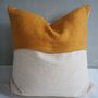 Linen And Mudcloth Scatter Cushion, thumbnail 6 of 7