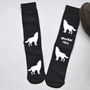 Adventure Calls Wolf Socks With Hidden Message, thumbnail 2 of 2
