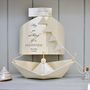 Wedding Paper Boat Card Gift Keepsake, thumbnail 4 of 12