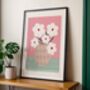 Daisy Vase Art Print, thumbnail 3 of 6