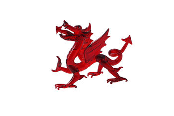 Artisan Glass Welsh Dragon In Gift Box | Decoration | Collectable | Gift For Home, 3 of 4