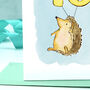 Hedgehog 16th Birthday Card, thumbnail 2 of 8