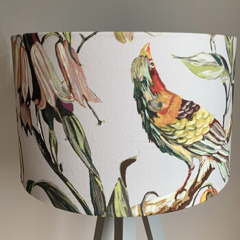 Colourful Exotic Birds Drum Lampshade, 3 of 6