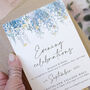 Whimsical Coast Wedding Evening Invitation, thumbnail 1 of 4