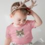 Personalised Baby And Toddler Pet Portrait T Shirt, thumbnail 2 of 10