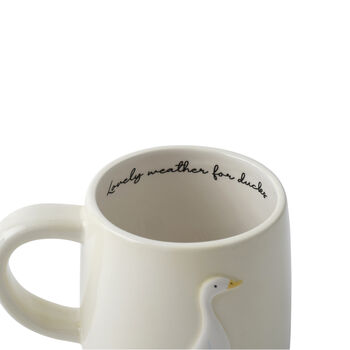 Bramble Farm Duck Stoneware Mug In Gift Box, 4 of 6