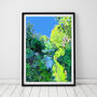 River Wandle, Earlsfield, South London Illustration Art Print, thumbnail 1 of 2