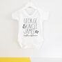 Personalised Auntie Uncle 'Best Friends' Baby Vest, thumbnail 2 of 2