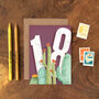 18th Birthday Illustrated Cactus Card, thumbnail 1 of 2