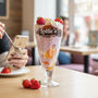 Personalised Ice Cream Treat Sundae Milkshake Glass, thumbnail 1 of 2