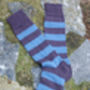 Stripy Alpaca Sunday Socks, thumbnail 1 of 2