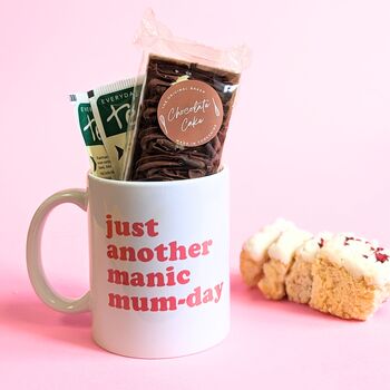 Manic Mum Day Mother's Day Mug, Cake And Tea, 2 of 2