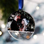 First Christmas Married As Mr And Mrs Photo Bauble, thumbnail 1 of 10
