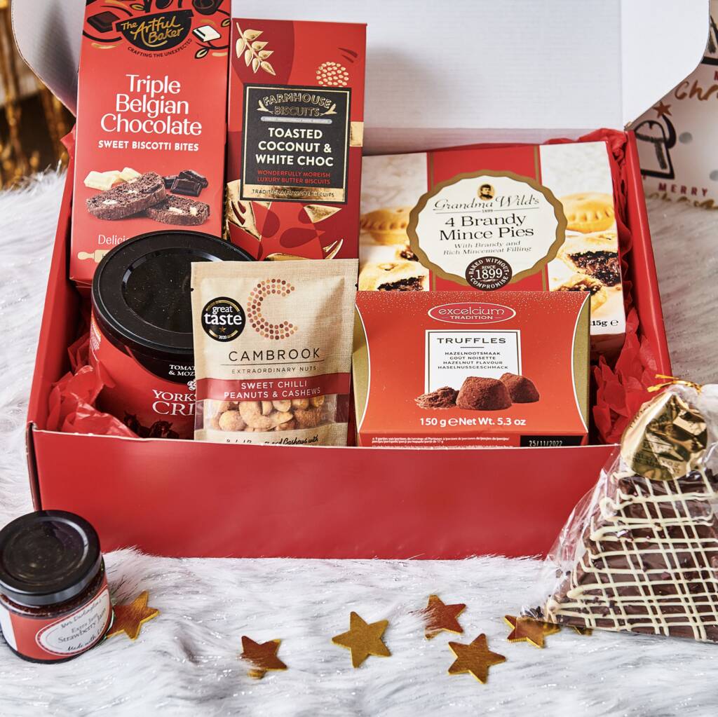 Luxe Sweet And Savoury Festive Hamper, 1 of 5
