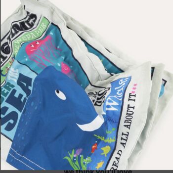 Crinkly Cloth Under The Sea Newspaper, 7 of 7