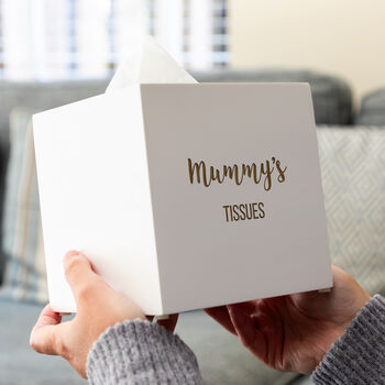 Personalised Tissue Box Holder, 2 of 6