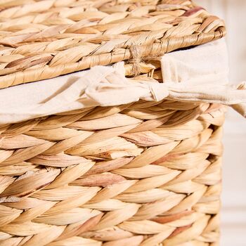 Lakelyn Double Lined Woven Laundry Hamper, 4 of 4