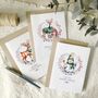 Funny Pun Christmas Cards, Multi Pack Of 12, Eco Friendly Plantable Wildflower, thumbnail 4 of 4