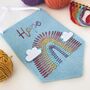 Hope Rainbow Banner Embroidery Sewing Kit, thumbnail 1 of 5