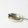 Handmade Ceramic Powder Blue Spoon Rest Or Tea Bag Holder, thumbnail 2 of 2