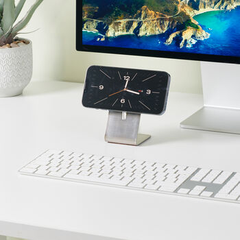 Magsafe Desk Stand iPhone Dock | Stainless Steel, 5 of 8