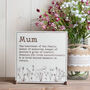 Personalised Mum Nan Definition Sign Mother's Day, thumbnail 10 of 10