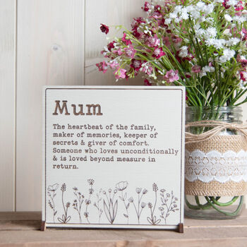 Personalised Mum Nan Definition Sign Mother's Day, 10 of 10