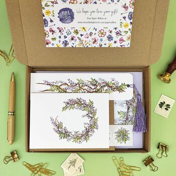 Lilac Wisteria Stationery Gift Set, 2 of 6