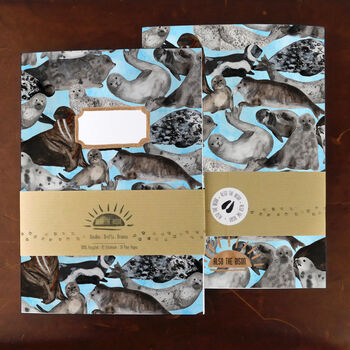 Bob Of Seals Print Notebook, 4 of 8