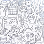 Alphabet Giant Colouring Activity Poster, thumbnail 4 of 9