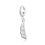 Sterling Silver Peapod Charm Necklace, thumbnail 5 of 9