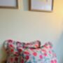 Indian Block Print Cushion, thumbnail 4 of 4
