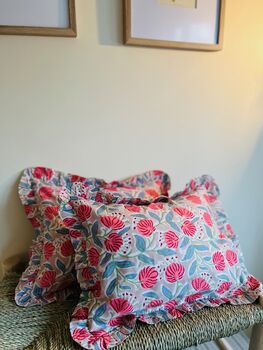 Indian Block Print Cushion, 4 of 4