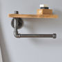 Industrial Towel Rail And Shelf, thumbnail 2 of 6