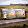 St Andrews Golf Cushion, thumbnail 1 of 4