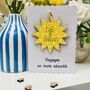 Personalised Good Luck On Your Travels Card Keepsake, thumbnail 2 of 7