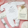 'Mum To Be' Sleepsuit A Perfect Baby Shower Gift, thumbnail 8 of 12