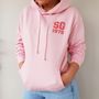 Personalised Year With Initials Hoody, thumbnail 1 of 2