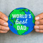 'World's Best Dad' Coaster, thumbnail 3 of 4