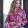 Women's Coral Shire Square Brushed Cotton Nightshirt, thumbnail 1 of 2