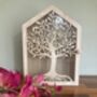 Wooden Tree Of Life Wood Key Box Holder Storage Freestanding/Wall Mounted, thumbnail 2 of 8