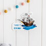 Personalised Pirate Ship Bedroom Door Sign, thumbnail 2 of 2