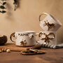 Mama Ceramic Mug 24ct Gold Plated, 3D Daisy Detail, thumbnail 5 of 5