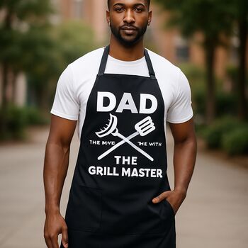 Dad The Gill Master Apron, 3 of 6